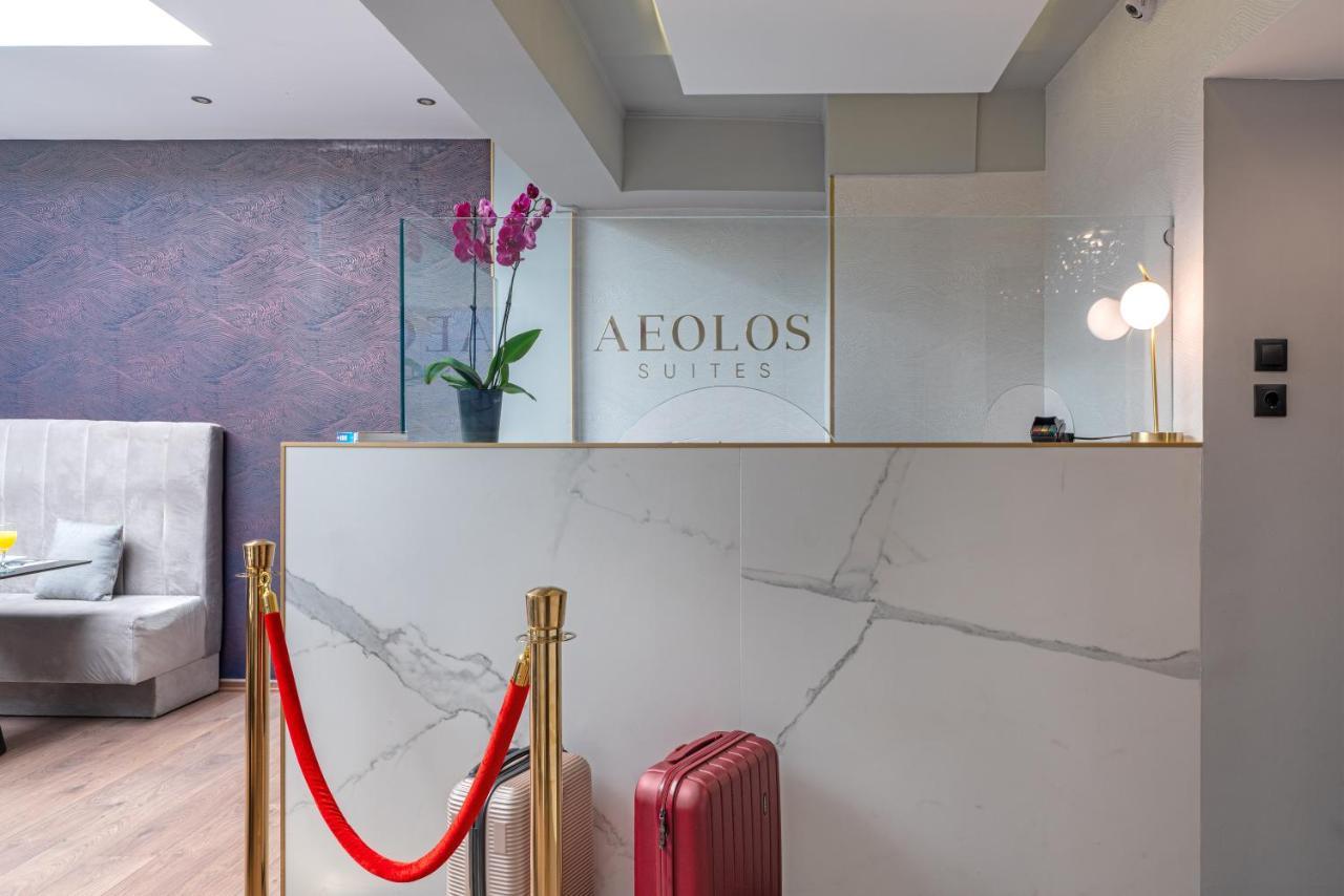 Aeolos Luxury Suites Athen Exterior foto